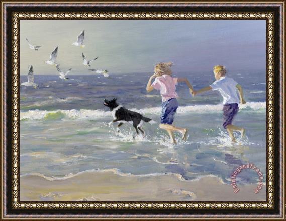 William Ireland The Chase Framed Painting