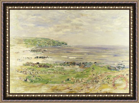 William McTaggart Preaching of St. Columba Iona Inner Hebridies Framed Painting