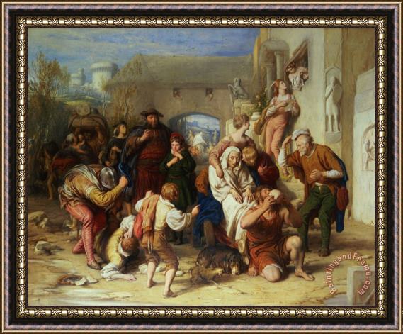 William Mulready The Seven Ages of Man Framed Print
