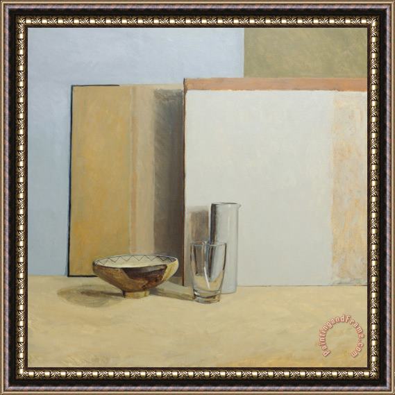 William Packer The Peruvian Bowl Framed Painting
