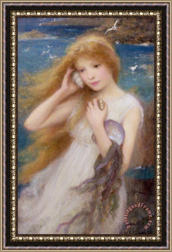 William Robert Symonds Sea Nymph Framed Painting