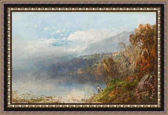 William Sonntag Autumn on the Androscoggin Framed Painting