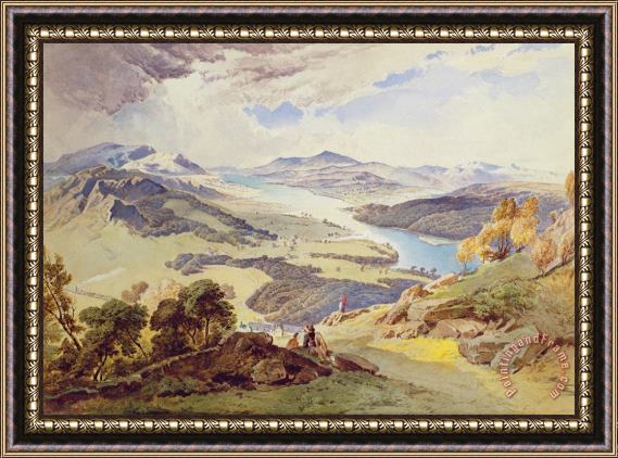 William Turner Windermere from Ormot Head Framed Painting