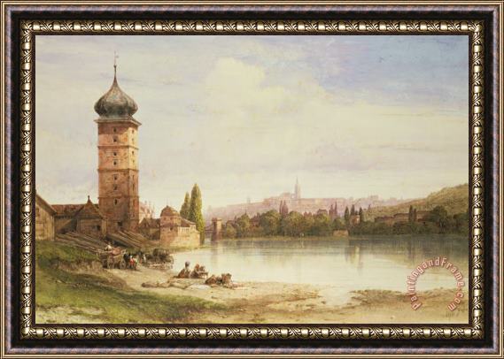 William Wyld Prague Czechoslovakia Framed Painting