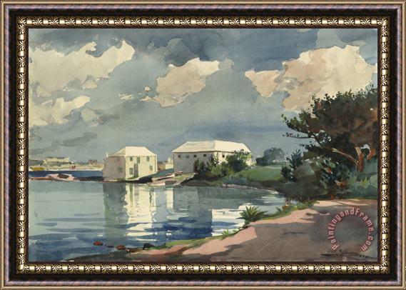 Winslow Homer Salt Kettle, Bermuda Framed Painting