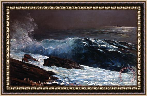 Winslow Homer Sunlight on The Coast Framed Painting