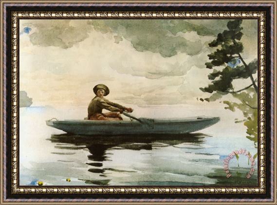 Winslow Homer The Boatman Framed Painting