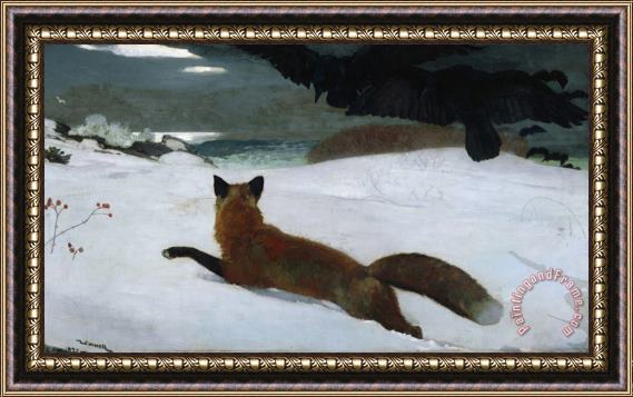Winslow Homer The Fox Hunt Framed Print