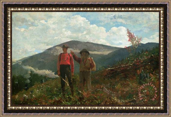 Winslow Homer Two Guides Framed Painting