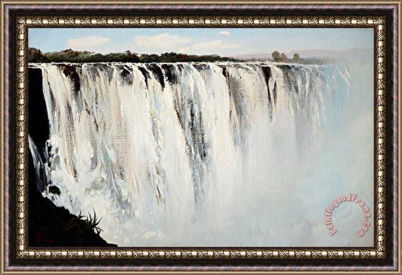 Wu Guanzhong Victoria Falls, 1975 Framed Print