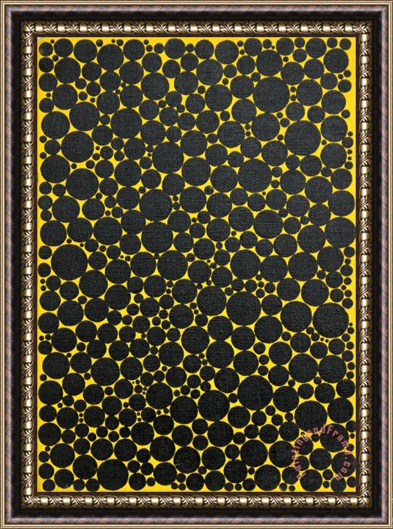 Yayoi Kusama Infinity Dots, 1992 Framed Painting