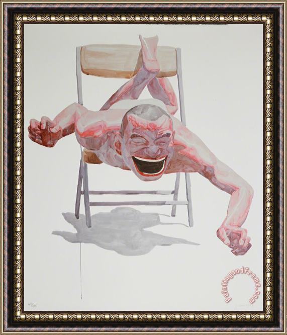 Yue Minjun Untitled (smile Ism No. 21), 2006 Framed Painting