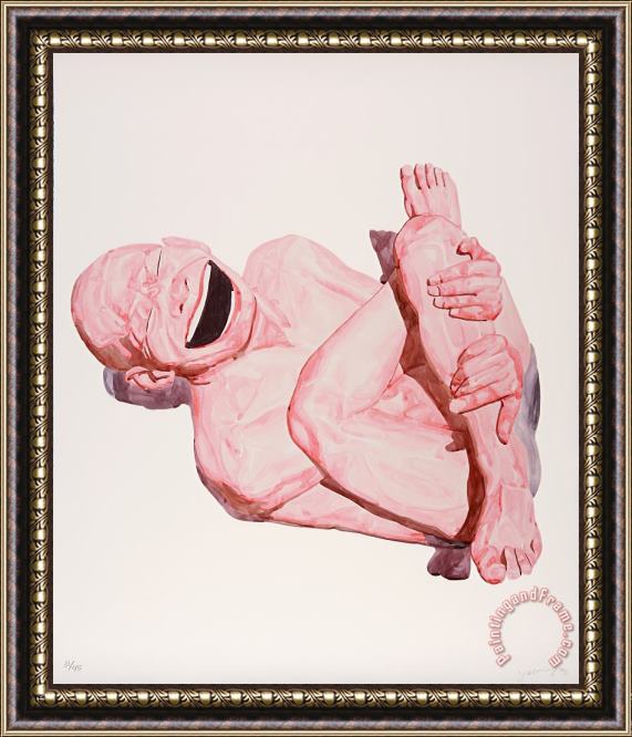 Yue Minjun Untitled (smile Ism No. 28), 2006 Framed Painting