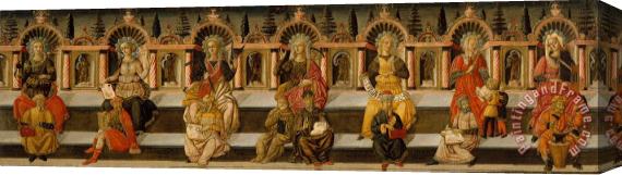 'Lo Scheggia' Giovanni di Ser Giovanni Guidi The Seven Liberal Arts Stretched Canvas Painting / Canvas Art
