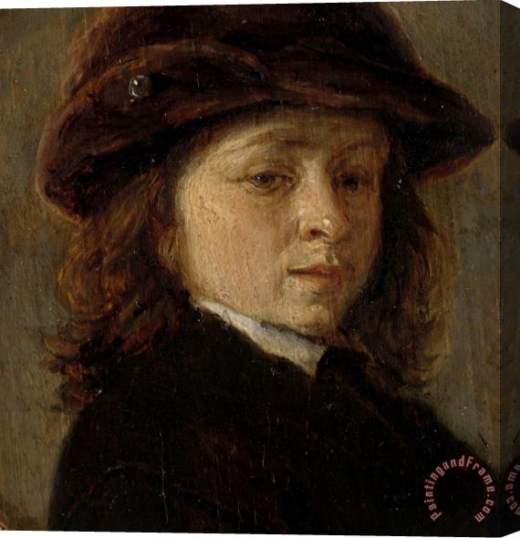 Adriaen Van Ostade Portrait of a Boy Stretched Canvas Painting / Canvas Art