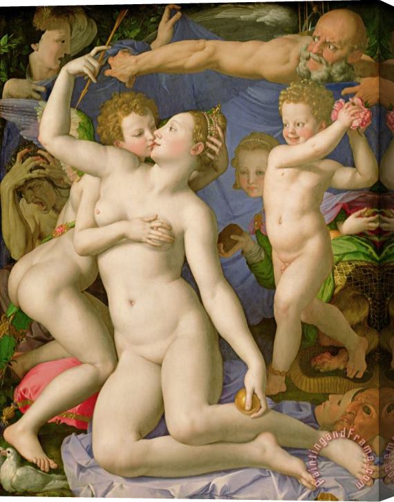 Agnolo Bronzino An Allegory With Venus And Cupid Stretched Canvas Painting / Canvas Art