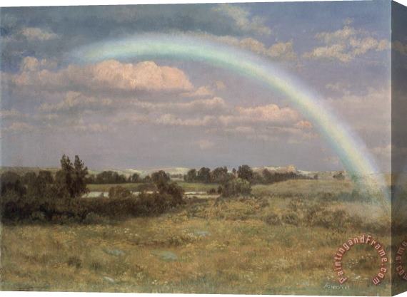 Albert Bierstadt After the Storm Stretched Canvas Print / Canvas Art