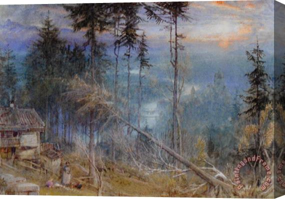 Albert Goodwin Thun Stretched Canvas Painting / Canvas Art