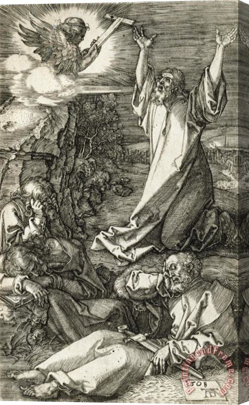 Albrecht Durer Christ on The Mount of Olives Stretched Canvas Print / Canvas Art