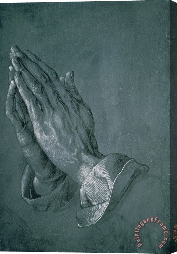 Albrecht Durer Hands of an Apostle Stretched Canvas Print / Canvas Art