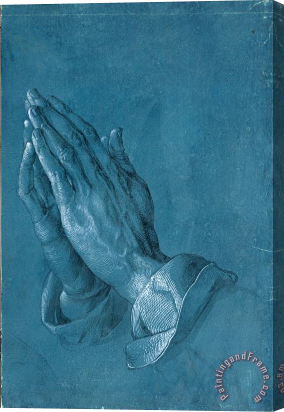 Albrecht Durer Praying Hands, 1508 Stretched Canvas Painting / Canvas Art