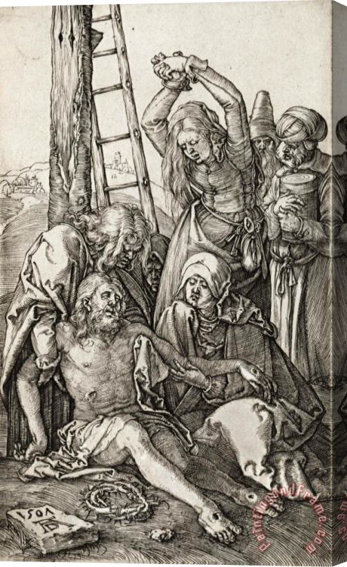 Albrecht Durer The Lamentation Stretched Canvas Print / Canvas Art