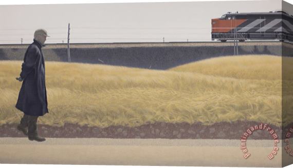 Alex Colville Ocean Limited Stretched Canvas Painting / Canvas Art