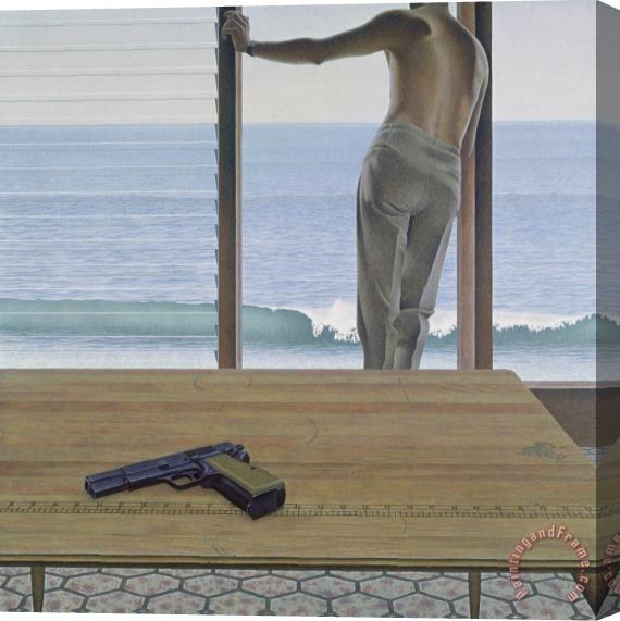 Alex Colville Pacific Stretched Canvas Painting / Canvas Art