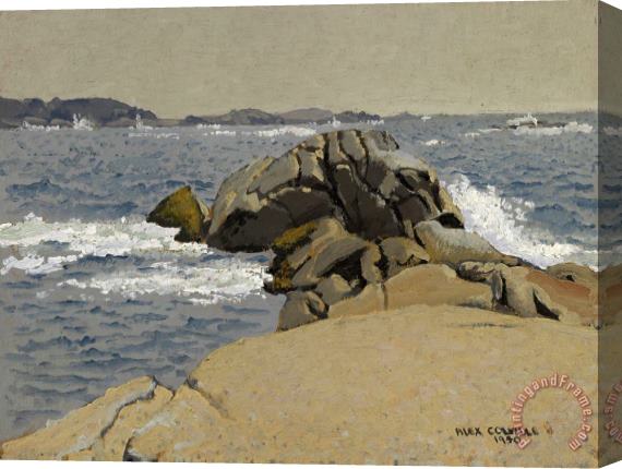 Alex Colville Peggy's Cove, Nova Scotia Stretched Canvas Print / Canvas Art