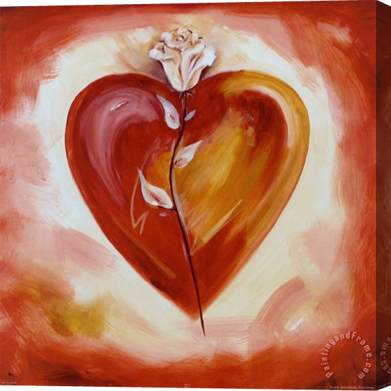 alfred gockel Shades of Love Cherry Stretched Canvas Painting / Canvas Art