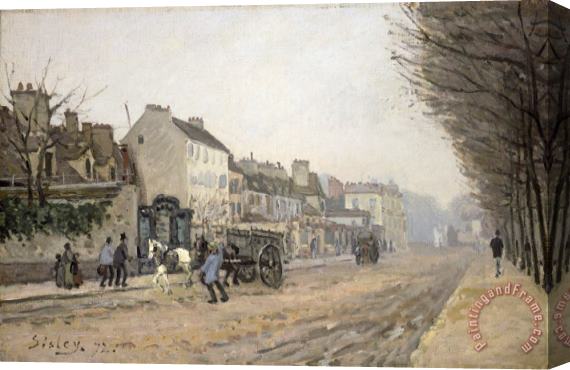 Alfred Sisley Boulevard Heloise, Argenteuil Stretched Canvas Painting / Canvas Art