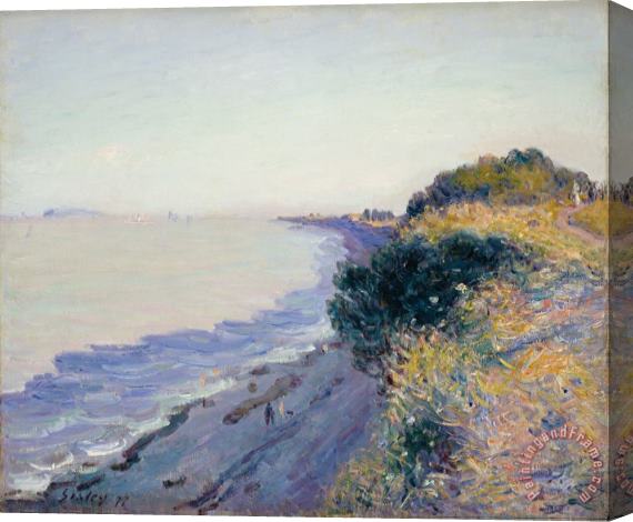 Alfred Sisley Bristol Channel Evening Stretched Canvas Painting / Canvas Art