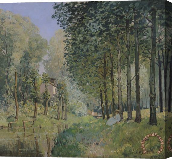 Alfred Sisley Edge of the Wood Stretched Canvas Painting / Canvas Art