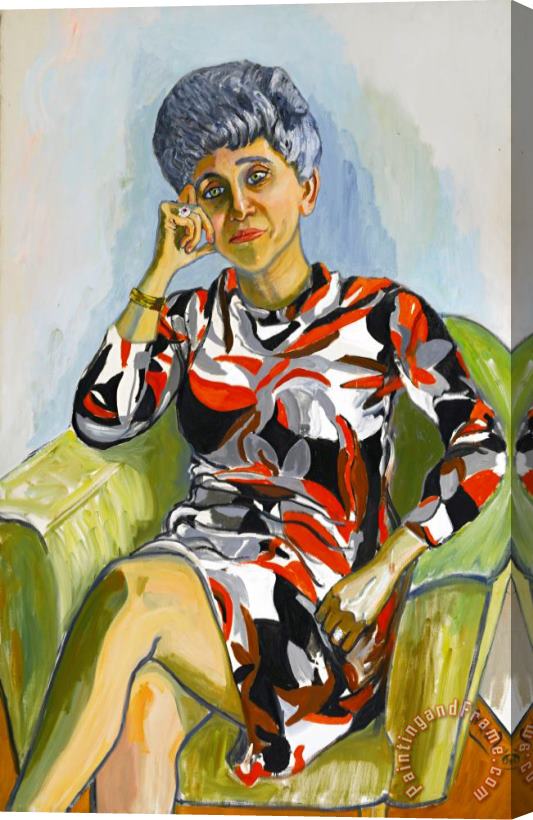 Alice Neel Irena Koprowska, Seated Stretched Canvas Print / Canvas Art