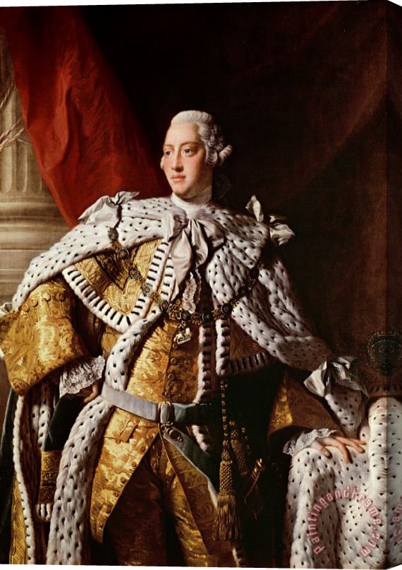 Allan Ramsay King George III Stretched Canvas Painting / Canvas Art
