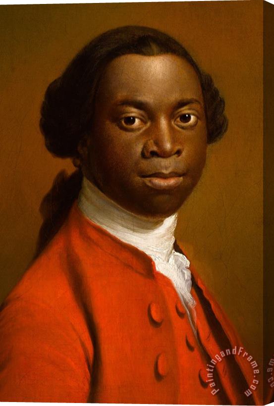 Allan Ramsay Portrait Of An African Stretched Canvas Print / Canvas Art