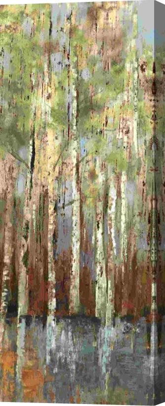 Allison Pearce Forest Whisper I Stretched Canvas Painting / Canvas Art
