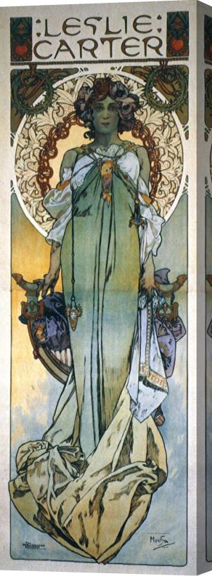 Alphonse Marie Mucha Mucha Theatrical Poster Stretched Canvas Painting / Canvas Art