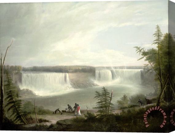Alvan Fisher Niagara Falls Stretched Canvas Painting / Canvas Art