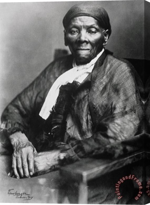 American School Harriet Tubman Stretched Canvas Print / Canvas Art