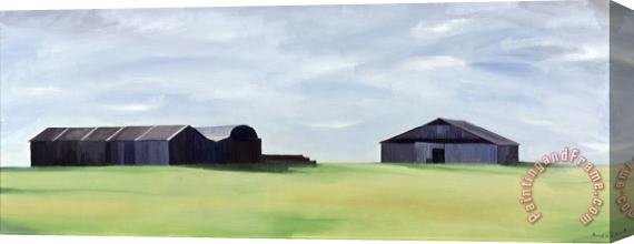 Ana Bianchi Summer Barns Stretched Canvas Painting / Canvas Art