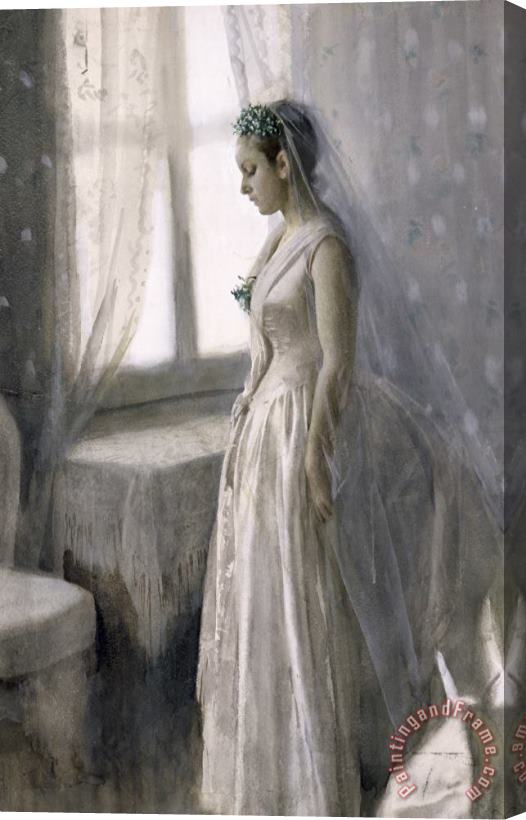 Anders Leonard Zorn The Bride Stretched Canvas Painting / Canvas Art