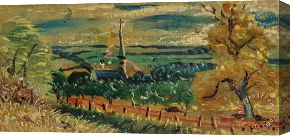Andre Derain Vue De Donnemarie En Montois, 1942 Stretched Canvas Painting / Canvas Art