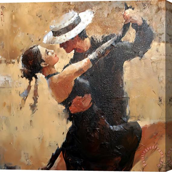Andre Kohn It Takes Two Stretched Canvas Print / Canvas Art