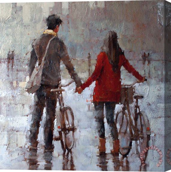 Andre Kohn October Sprinkles Stretched Canvas Painting / Canvas Art