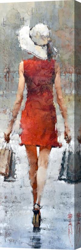 Andre Kohn Retail Therapy, 2018 Stretched Canvas Painting / Canvas Art