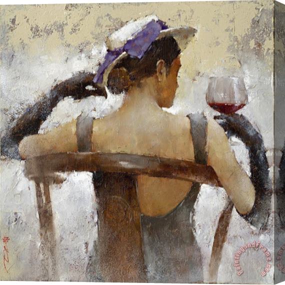 Andre Kohn Rhapsody on The Theme of 1986 Chateau Margaux Stretched Canvas Print / Canvas Art