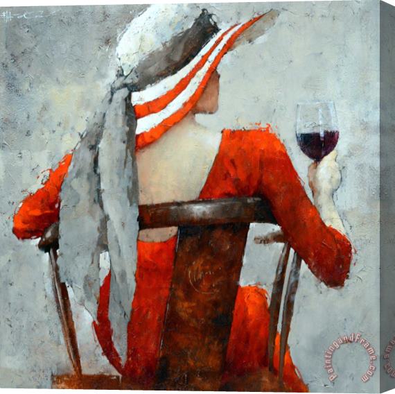 Andre Kohn Rhapsody on The Theme of Chateau Margaux 1982 Stretched Canvas Print / Canvas Art