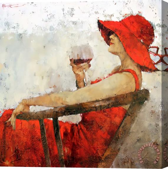 Andre Kohn Rhapsody on The Theme of Chateau Marguax, 2019 Stretched Canvas Print / Canvas Art