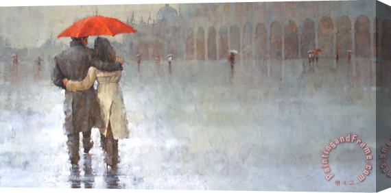 Andre Kohn Saint Marks Square in October Stretched Canvas Print / Canvas Art